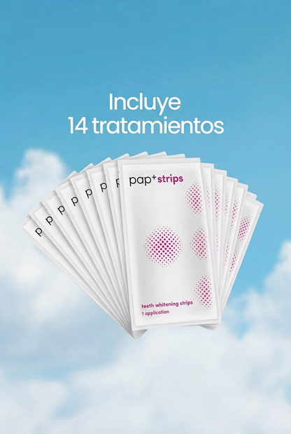 Tiras Blanqueadoras PAP+ .